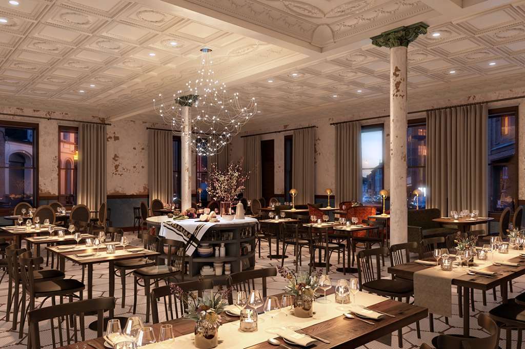 Crossroads Hotel Kansas City Restaurant photo